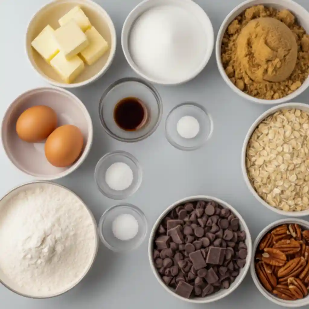 Ingredients Laura Bushs Cowboy Cookies