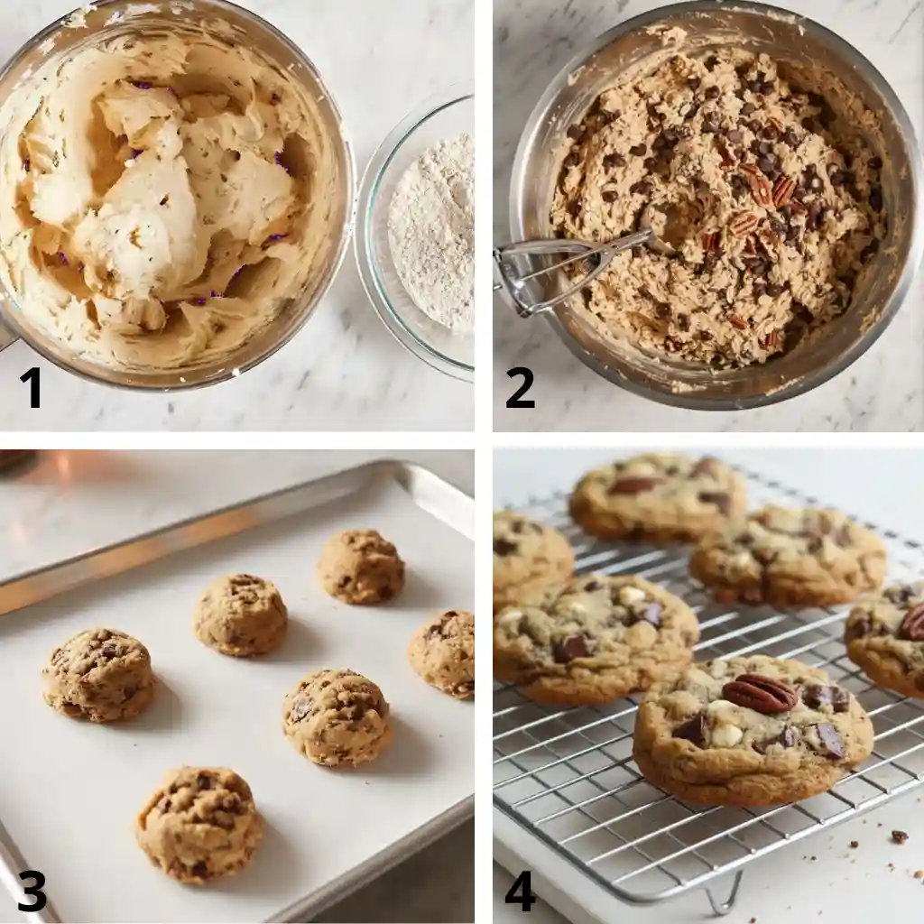 Instructions Laura Bushs Cowboy Cookies