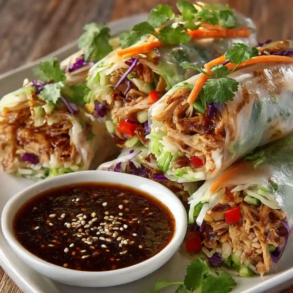 Bang Bang Chicken Rice Paper Rolls (2026 Recipe)