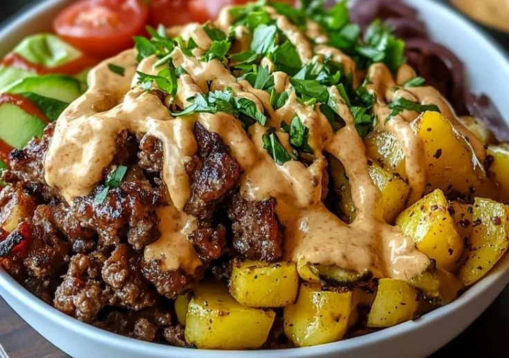 Best 8 Delicious Bowl Recipes for Easy Dinner Nights 7 Burger Bowl