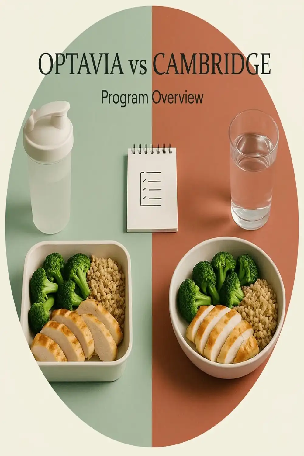 A plated high protein Lean And Green Meals dish featuring grilled chicken and vegetables, ideal for Optavia Diet and Cambridge Diet meal plans.