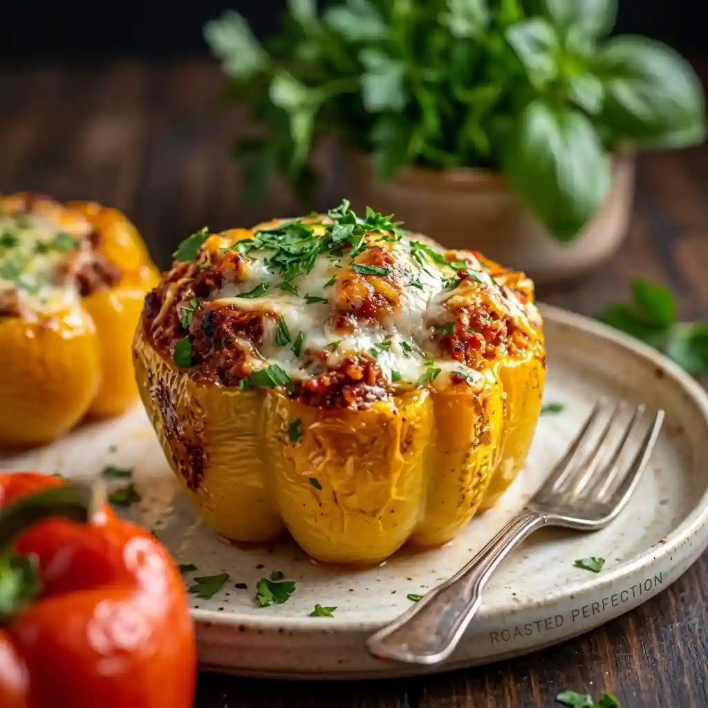 Stuffed Bell Peppers Recipe 4 stuffed bell peppers